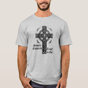 Simply Enspired Ornate Cross T-Shirt