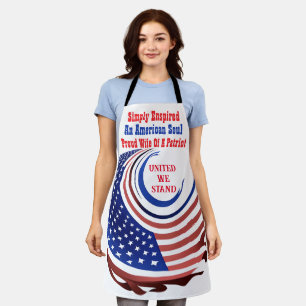 Simply Enspired Proud Wife Of A Patriot Apron