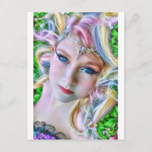 Simply Falling Postcard