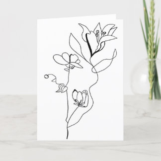Simply Floral Card