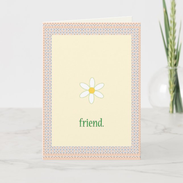 Simply Friend Card (Front)