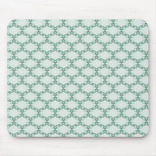Simply Glamourous Mousepad, Green Mouse Pad (Front)
