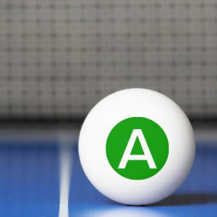Simply Green Solid Colour Ping Pong Ball
