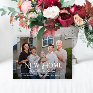 Simply Home Holiday Card Moving Announcement