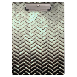 Simply Industrial Clipboard-Green Pewter Grey Clipboard