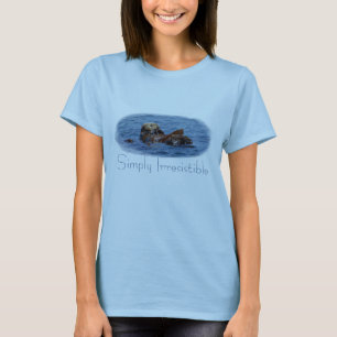 Simply Irresistible Sea Otter Ladies Tee Shirt