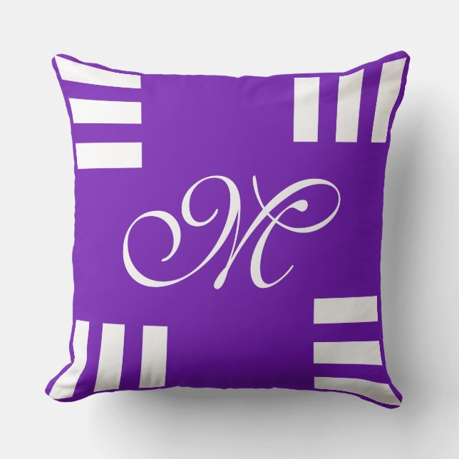 Simply Letter & Icon ART + your colours & ideas Cushion (Front)