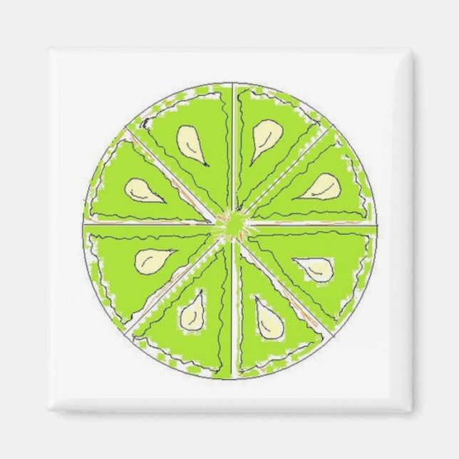 Simply Lime Magnet (Front)