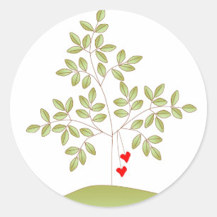 Simply Love Tree Classic Round Sticker