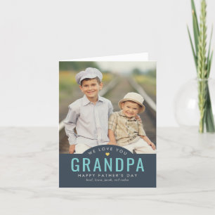 Simply Loved EDITABLE COLOR Father's Day Card