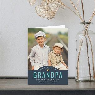 Simply Loved EDITABLE COLOR Father's Day Card