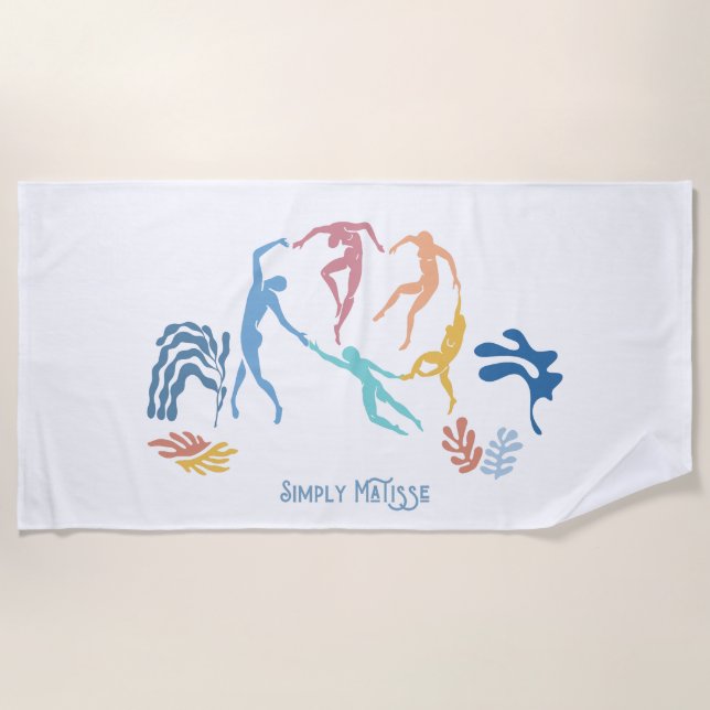 Simply Matisse - Dance Beach Towel (Front)