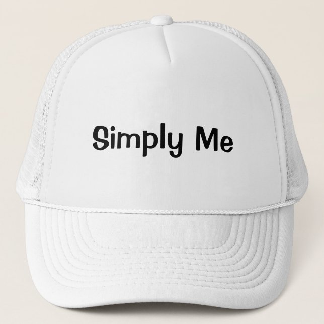 Simply Me Trucker Hat (Front)