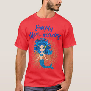 Simply Mermazing Marmaid Design T-Shirt