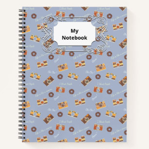 Simply Milimalist Vintage Cameras Photography Notebook