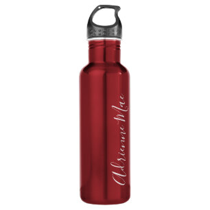 Simply Personalised Red 710 Ml Water Bottle