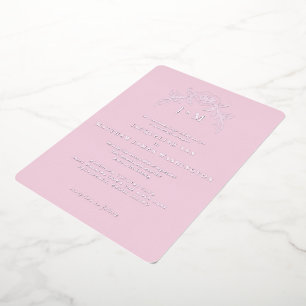 Simply Pink Vintage Silver