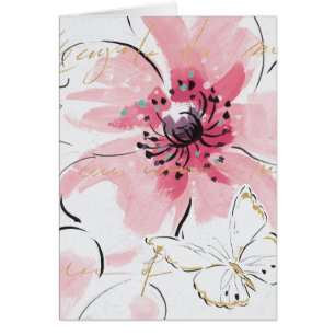 Simply Pink Watercolor Floral