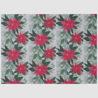 Simply Poinsettia Tissue Paper
