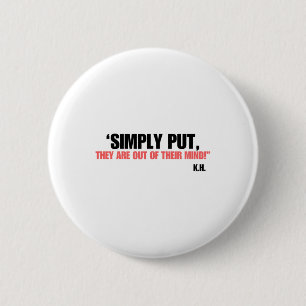 Simply Put…kamala Vote Harris Waltz 2024 Kamala Fo 6 Cm Round Badge