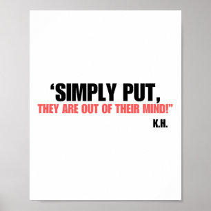 Simply Put…kamala Vote Harris Waltz 2024 Kamala Fo Poster