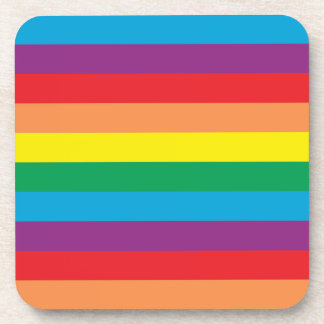 Simply Rainbow Pattern Coaster