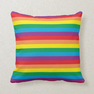Simply Rainbow Pattern Cushion