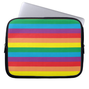 Simply Rainbow Pattern Laptop Sleeve