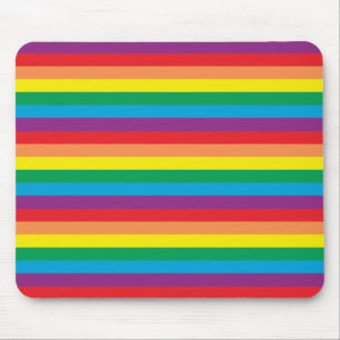 Simply Rainbow Pattern Mouse Pad
