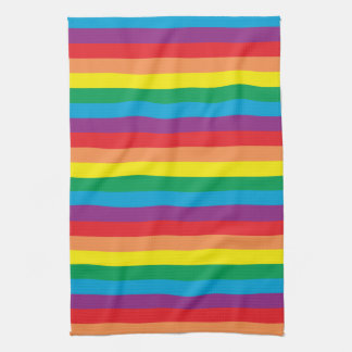Simply Rainbow Pattern Tea Towel