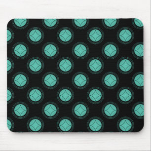 Simply Riveting Mousepad, Turquoise Mouse Pad