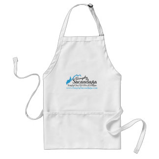 Simply Sacandaga Logo Standard Apron