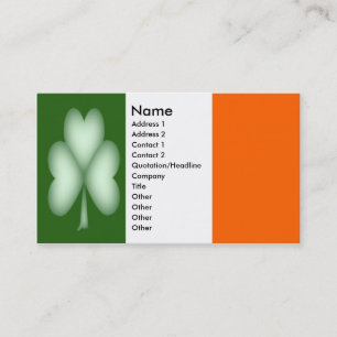Simply Shamrock Business Card