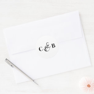 Simply Splendid Editable Colour Wedding Stickers