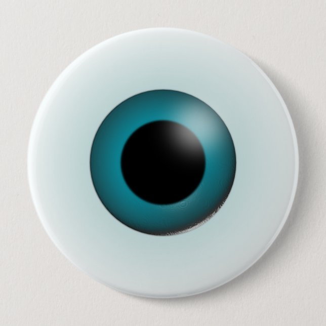 Simply Staring Back Pin Button (Front)