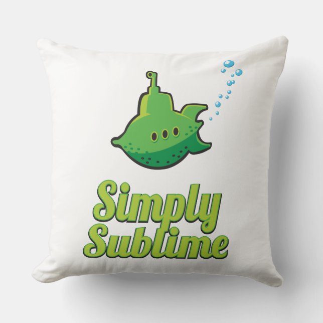 Simply Sublime. Cushion (Front)