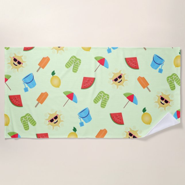 Simply Summer Beach Towel (Front)
