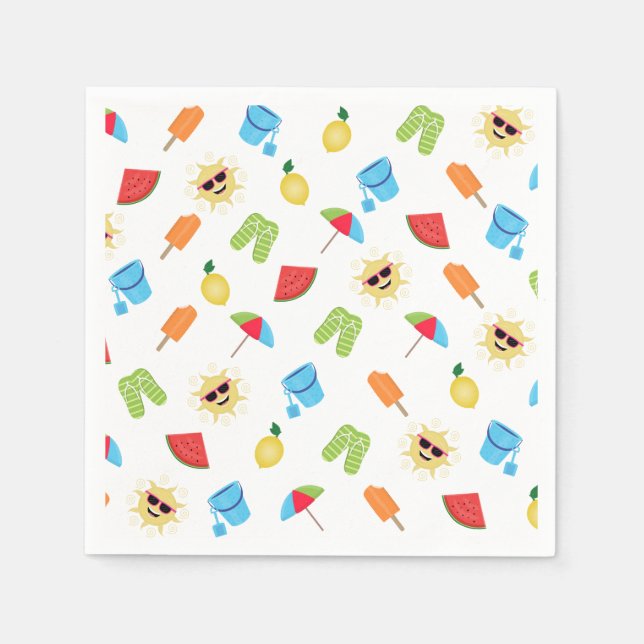 Simply Summer Napkin (Front)