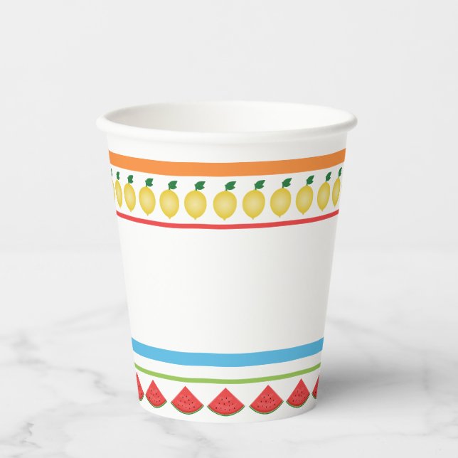 Simply Summer Paper Cups (Front)