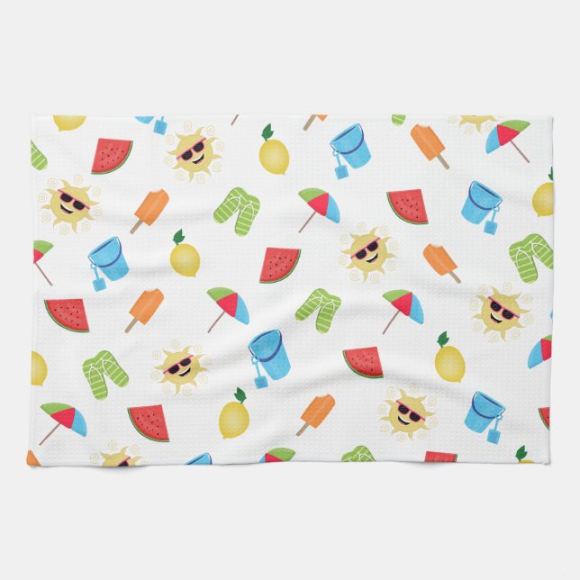 Simply Summer Tea Towel (Horizontal)