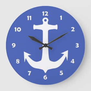 Simply Symbols / Icons - ANCHOR + ideas Large Clock