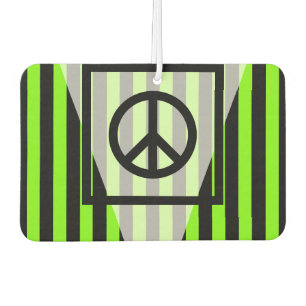 Simply Symbols - PEACE + your ideas Car Air Freshener