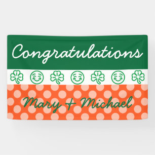 Simply Symbols - SHAMROCKS + your ideas Banner
