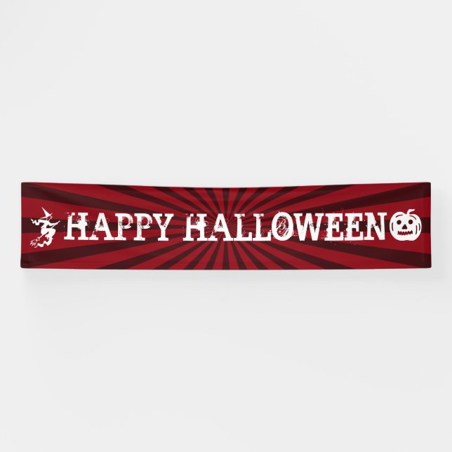 Simply Symbols - Witch & Pumpkin Banner (Horizontal)