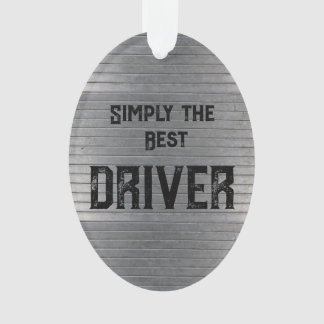 Simply the Best Driver Ornament