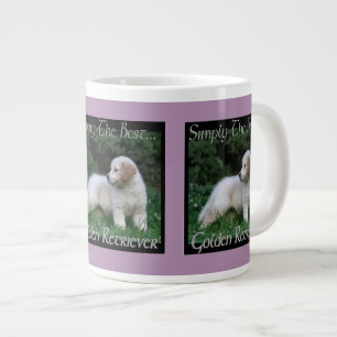 Simply the Best Golden Retriever Gifts Large Coffee Mug
