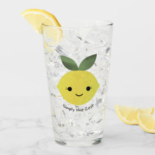 Simply the Zest Cute Kawaii Lemon Glass