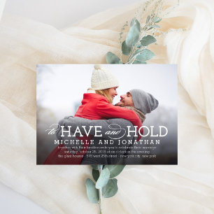 Simply Timeless Photo Wedding Invitation