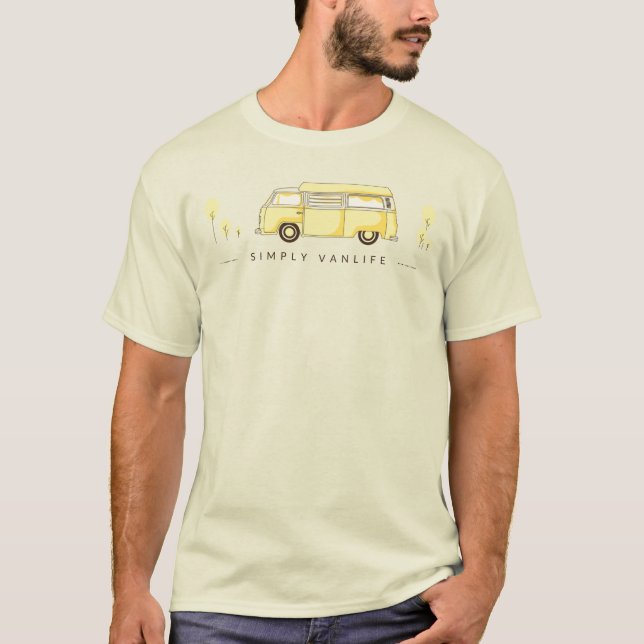 Simply Vanlife Men's Tshirt (Front)