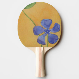 "Simply Vinca" Floral Ping Pong Paddle
